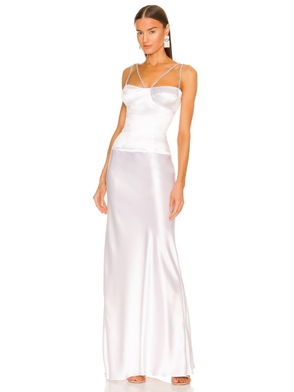 Natalie Rolt Cecilia Gown in White